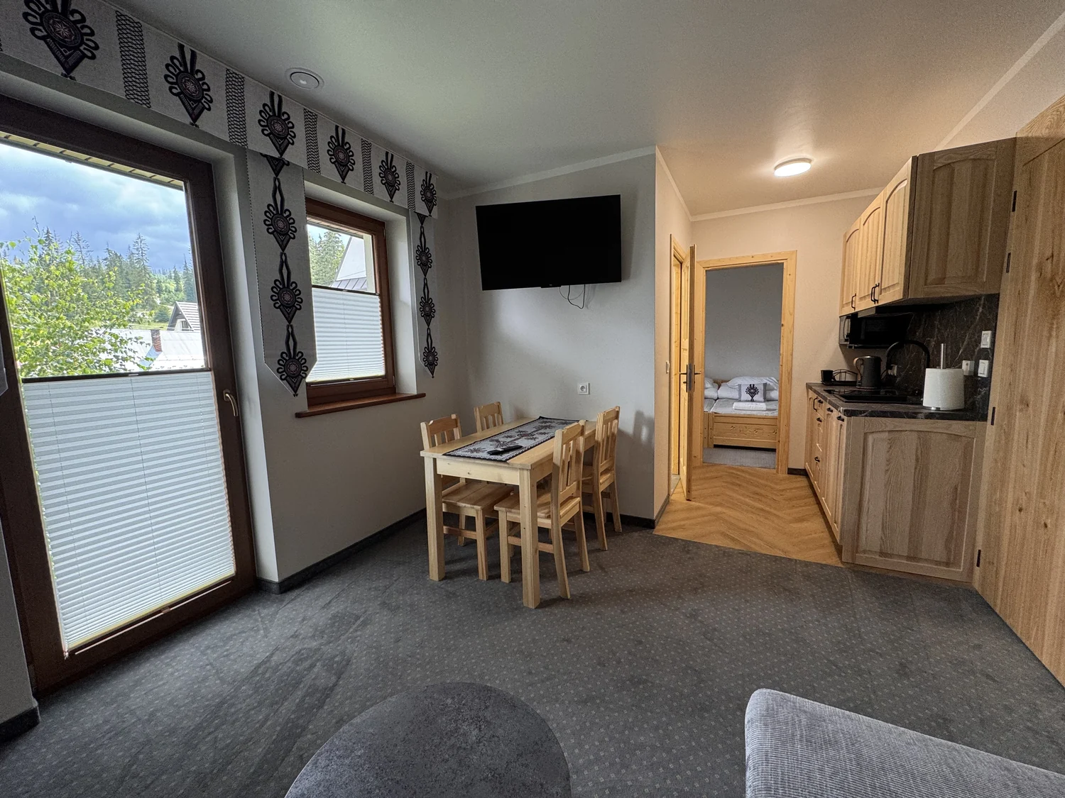 Wnętrze apartamentu w Witowie